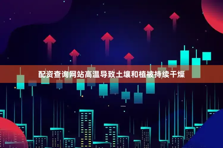 配资查询网站高温导致土壤和植被持续干燥